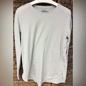 Lands'‎ End Multicolor Striped Tee-size: Medium 10-12
